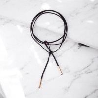 Чокер Mirshine Blackleather Black