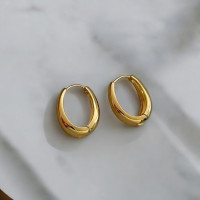 Серьги Mirshine Drop Gold Серьги Mirshine Drop Gold