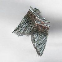 Серьги Mirshine Blind Silver