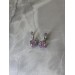 Сережки Mirshine Crown Pink/Silver