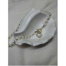 Кольє Mirshine Pearl Heart White