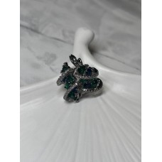 Сережки Mirshine Galaxy Blue/Green