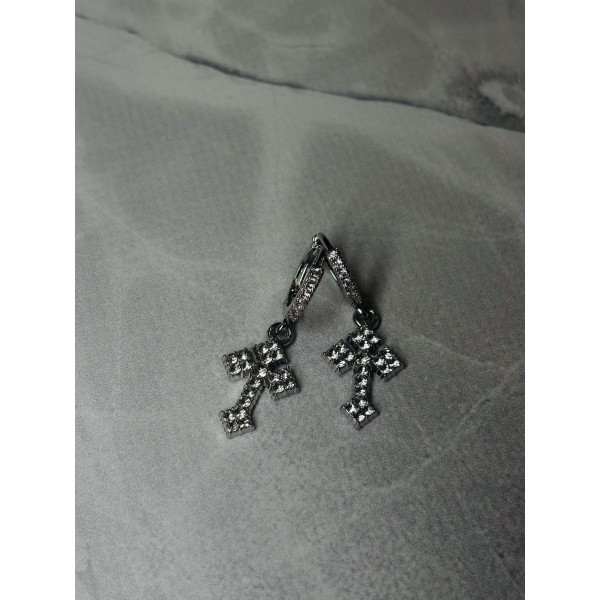 Сережки Mirshine Cristal Cross White