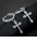 Сережки Mirshine Cristal Cross White