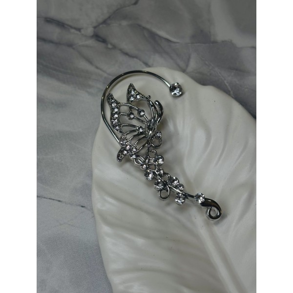 Сережка-каффа Mirshine Elf White