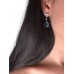 Сережки Mirshine Ice Heart Blue/Silver 