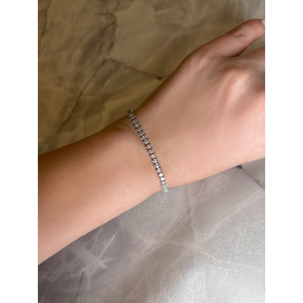 Браслет Mirshine Oval Silver