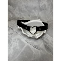 Чокер Mirshine Collar Heart Black 