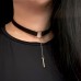 Чокер Mirshine Circle Black/Silver 