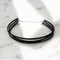 Чокер Mirshine Lines Black 