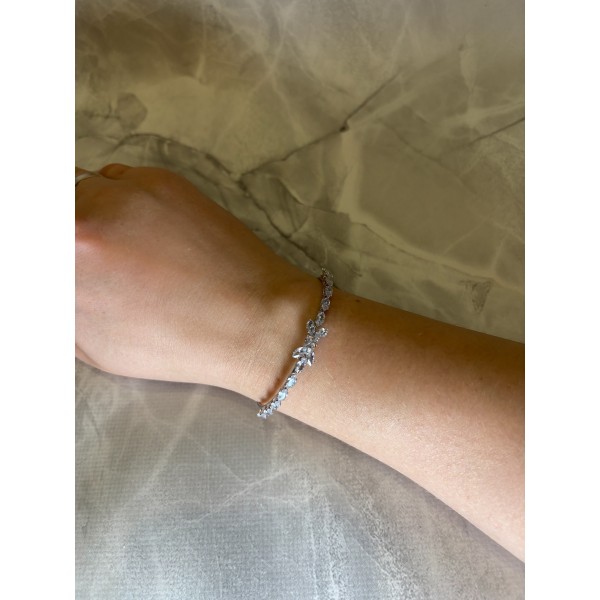 Браслет Mirshine Butterfly Silver