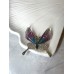 Брошка Mirshine Butterfly Violet/Gold