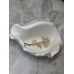 Брошка Mirshine Rose Pearl/Gold