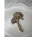 Брошка Mirshine Ginkgo Pearl/Gold