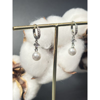 Сережки Mirshine Pearl Tears Silver