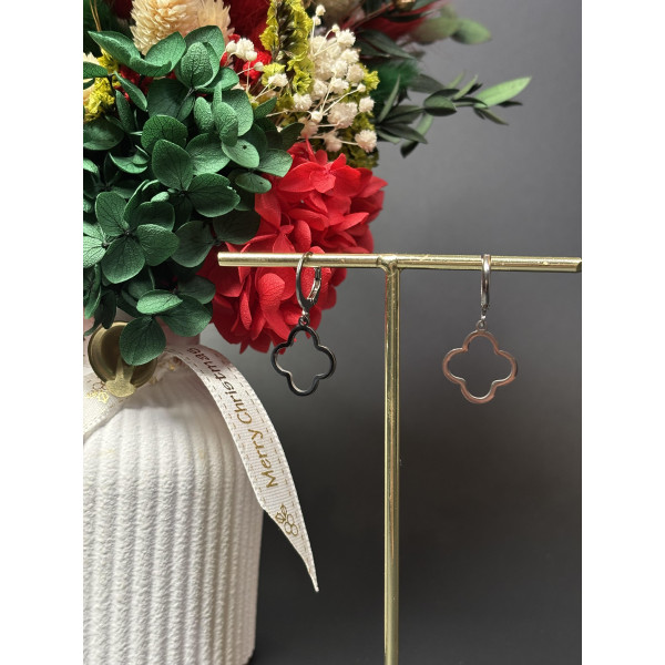 Сережки Mirshine Clover Silver