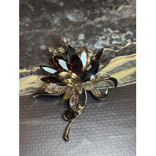 Брошка Mirshine Aster Gold