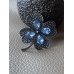 Брошка Mirshine Cloverleaf Blue