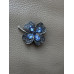 Брошка Mirshine Cloverleaf Blue