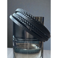 Браслет Mirshine Braid Leather Black