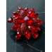 Брошка Mirshine Morning Star Red/Gold