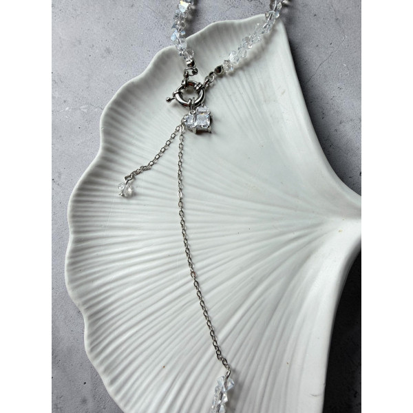 Кольє Mirshine Crystal Heart Silver/White Кольє Mirshine Crystal Heart Silver/White