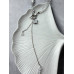 Кольє Mirshine Crystal Heart Silver/White