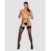 Гартери Obsessive A741 garter belt black O/S