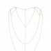 Ланцюжок для спини Bijoux Indiscrets Magnifique Back and Cleavage Chain Золотий